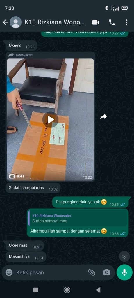 Testimoni Bibit Anakan Ikan Koi Blitar
